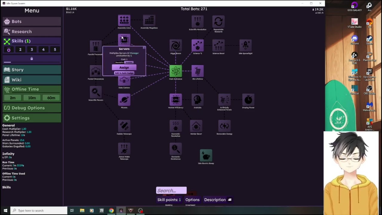 Swarming My Local Star!! (Idle Dyson Swarm Game Review)