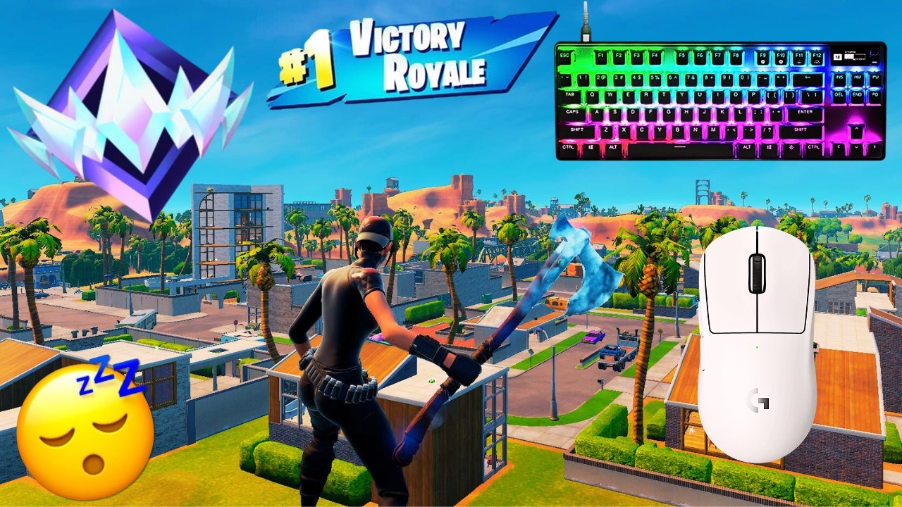 SteelSeries Apex Pro TKL ASMR 😴 Fortnite OG Ranked Reload 🏆 Satisfying Keyboard Fortnite 240 FPS 4K