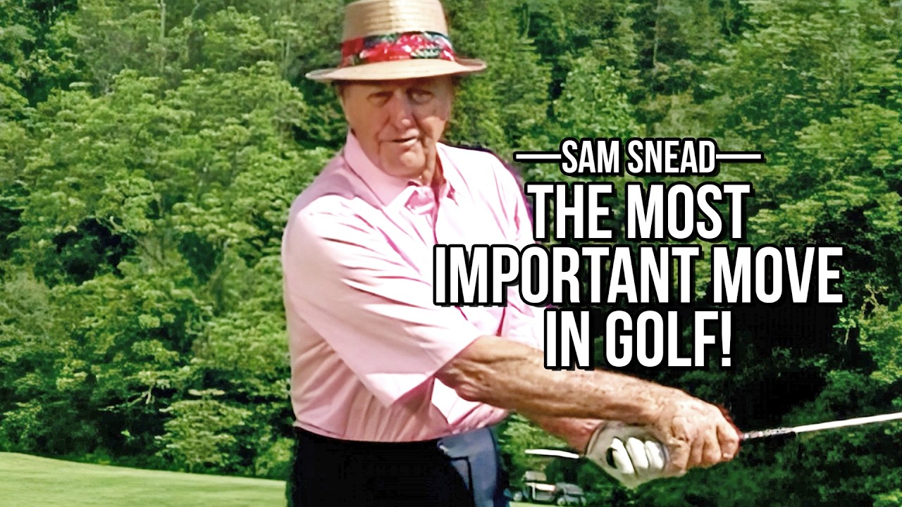 The MOST IMPORTANT Move in Golf - Sam Snead (The Snead Squat!)