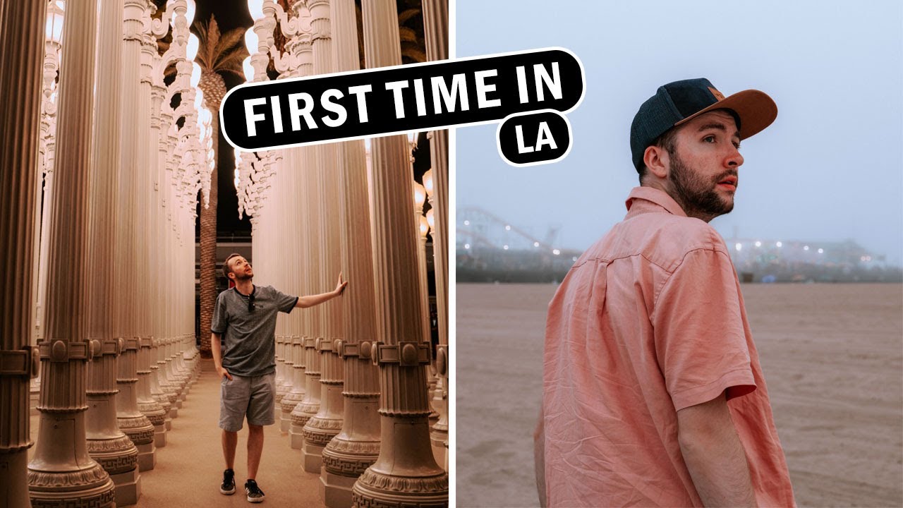 Exploring LOS ANGELES for the First Time! Celeb Sightings in HOLLYWOOD & Super NINTENDO World!
