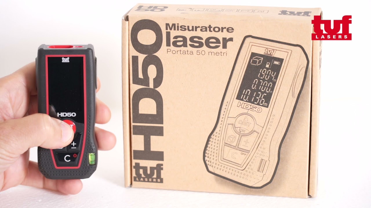 HD 50: Misuratore Laser TUF