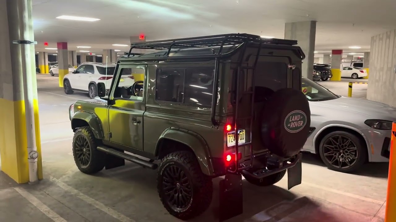 Defender 90 V8 Walk Around