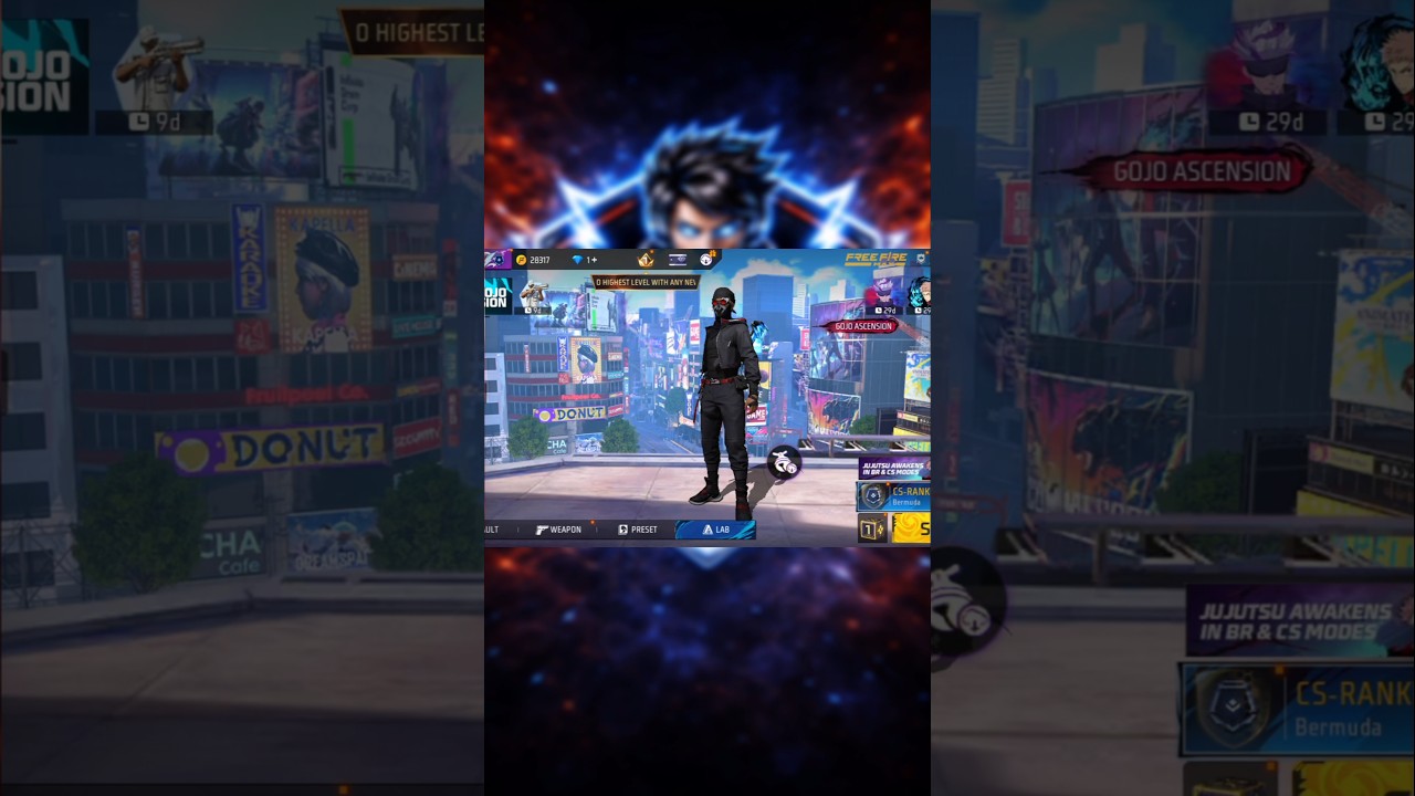 new charector in Free fire 🔥😱 ability test 😱😍