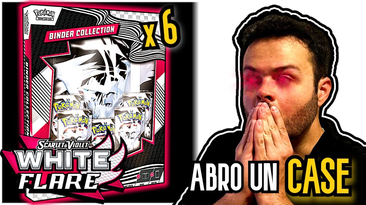 ¡30 SOBRES de WHITE FLARE! ¿Vale la pena el Binder Collection?