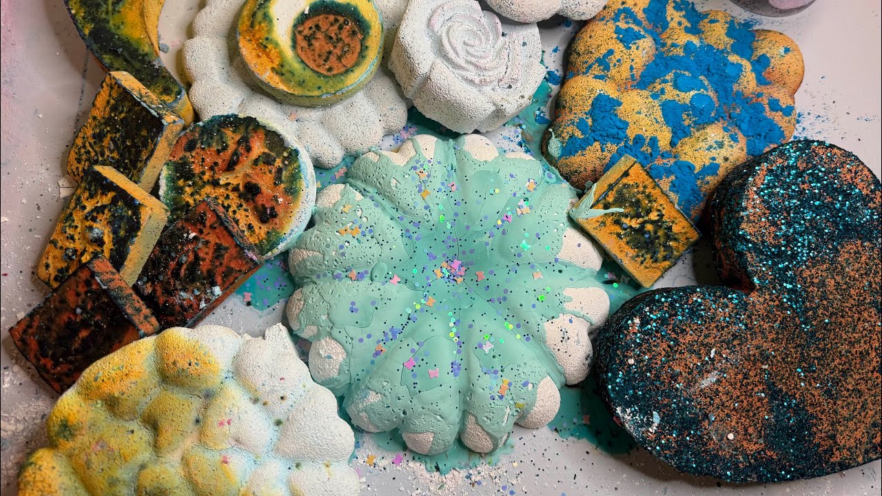 Depths Of The Sea🐠🩵🐟♓️| Chalk BDAY Cake🎂| ASMR Triggers | Satisfying | Anxiety Relief | Sleep Aid