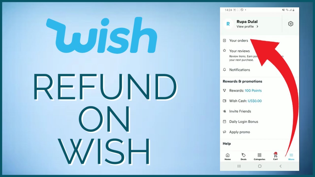 How to Refund in Wish App 2024?