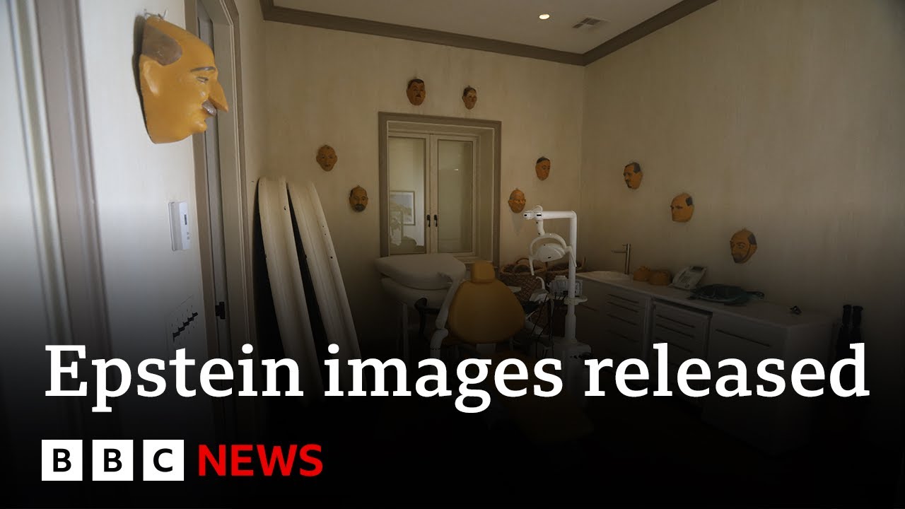 New images of Jeffrey Epstein&rsquo;s private island home released | BBC News