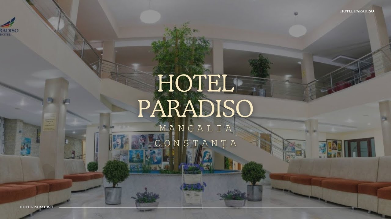 HOTEL PARADISO MANGALIA, CAZARE LA 25 DE METRI DE MAREA NEAGRA CU PISCINA SI RESTAURANT