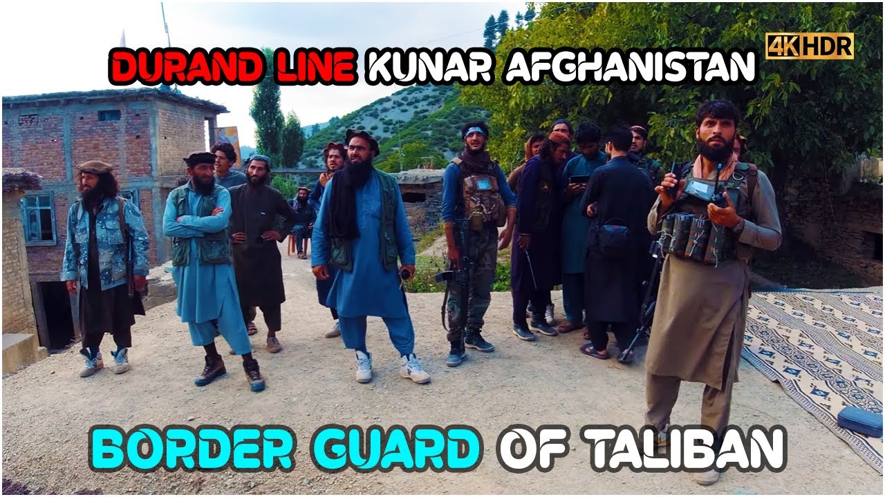 Border guard of Taliban | Durand line | Kunar | Afghanistan | 4K