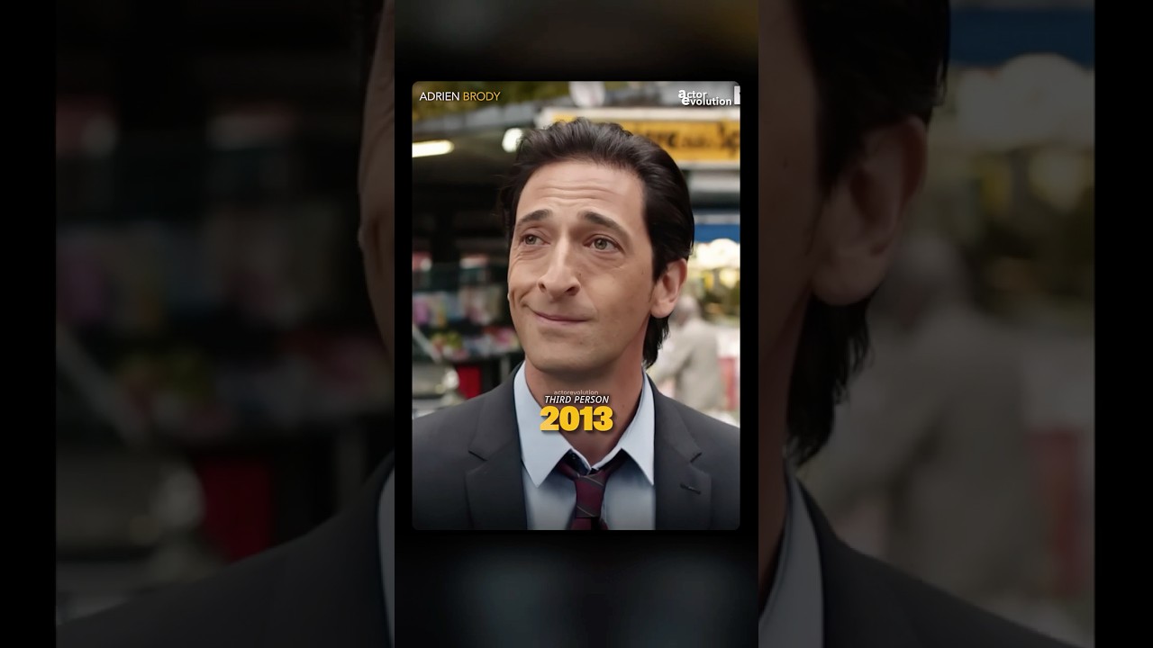 Adrien Brody Evolution