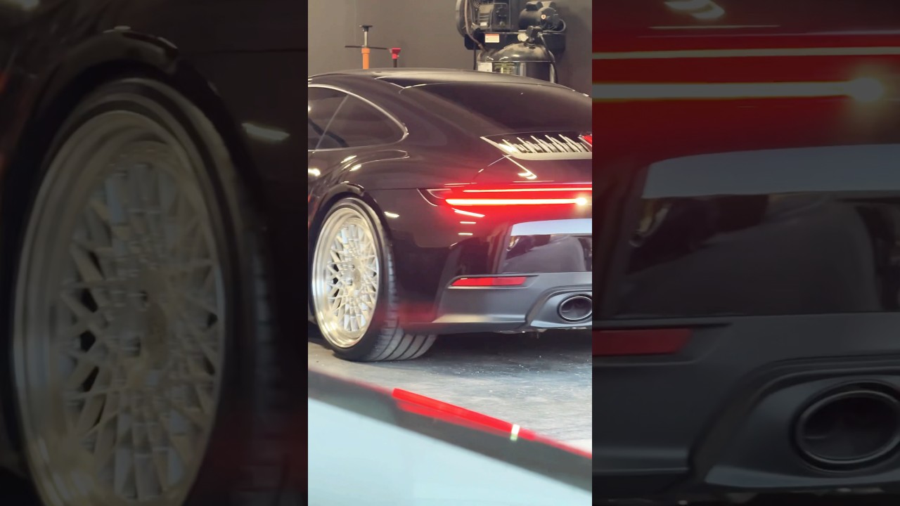 2025 992.2 Porsche 911 Carrera on $12,000 3-Piece wheels! VelosDesign #porsche #luxurylifestyle