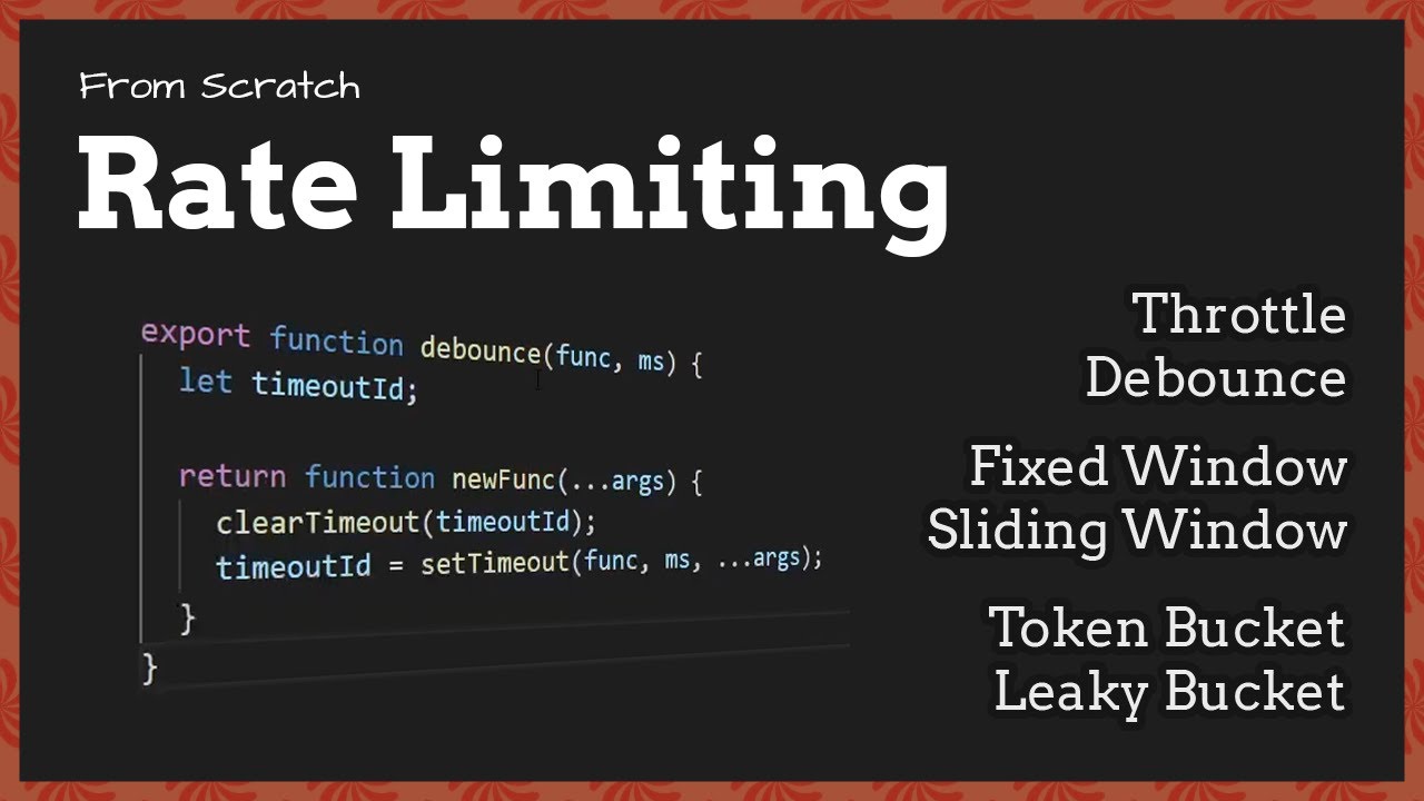 Rate Limiting - From Scratch Episode 3