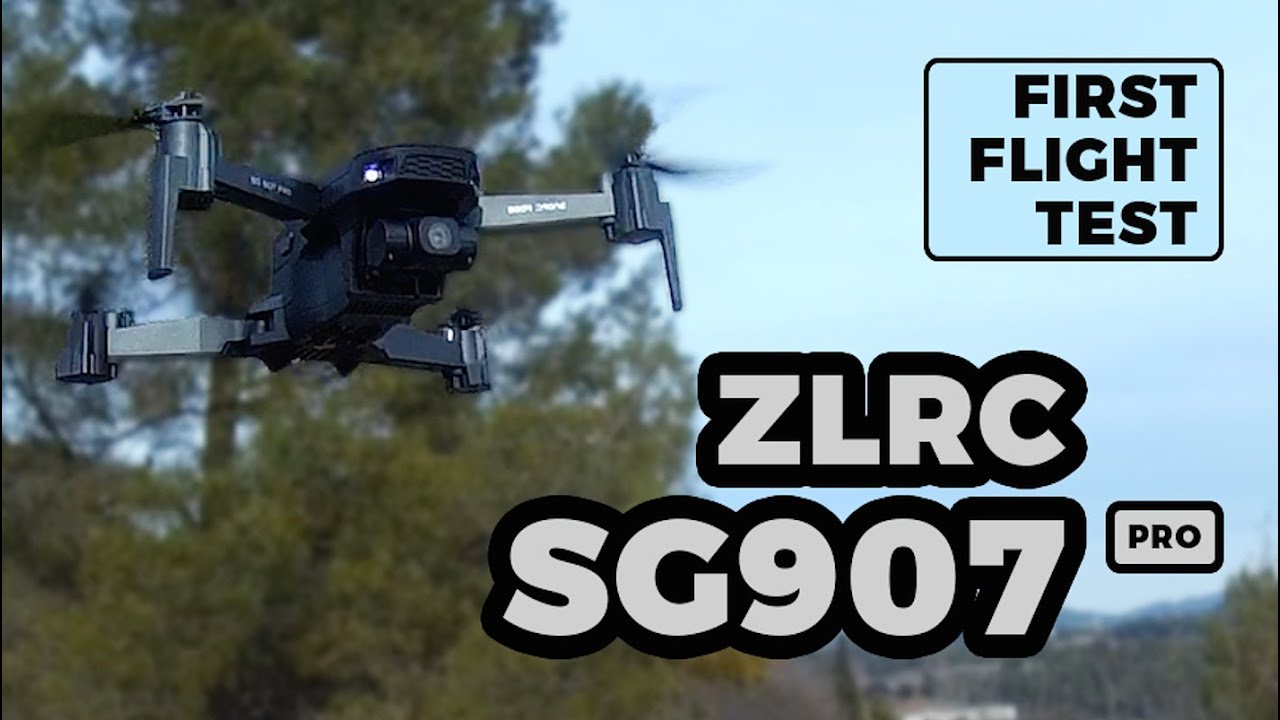 ZLRC SG907 PRO - FLIGHT TEST