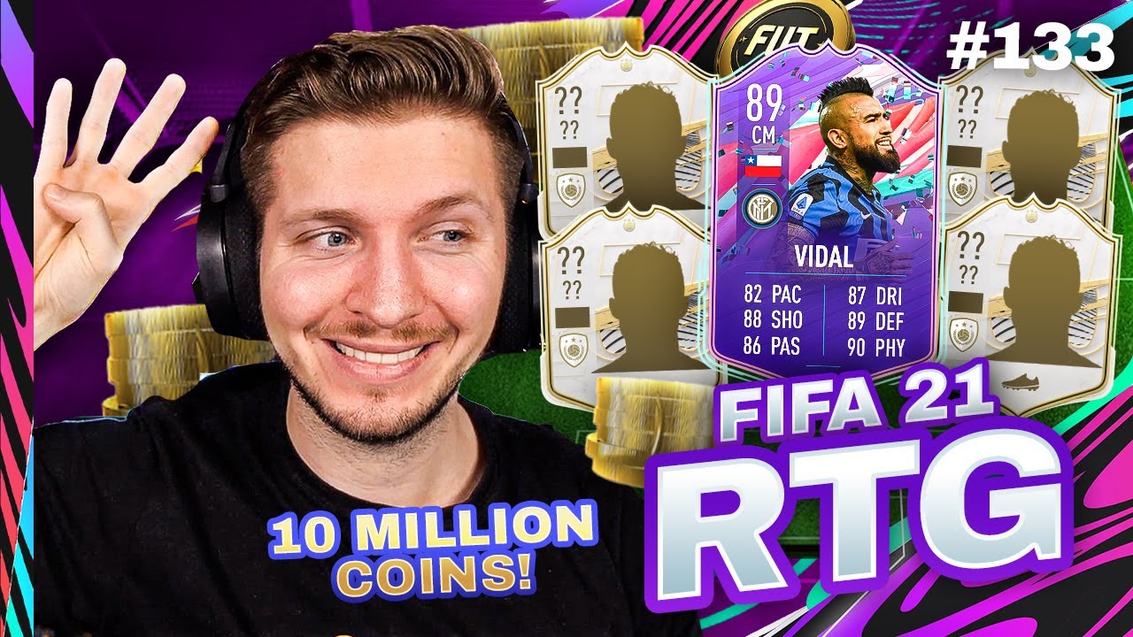 МОЙ ПОТРЯСАЮЩИЙ СОСТАВ ЗА 10 МИЛЛИОНОВ МОНЕТ ВОКРУГ АРТУРО ВИДАЛЯ!! FIFA 21 ULTIMATE TEAM