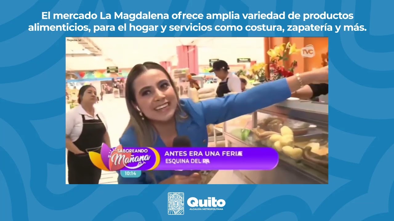 El Mercado La Magdalena es tradición viva y punto de encuentro de la comunidad