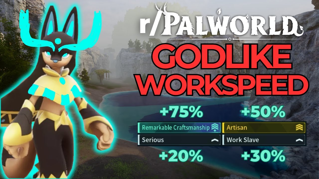 breeding the BEST workspeed passives onto ANUBIS (the #1 base pal)