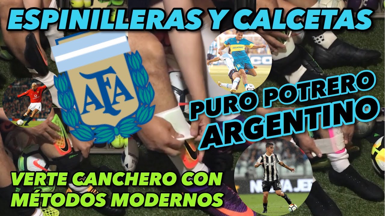 ESPINILLERAS Y CALCETAS BAJAS | MÉTODOS MODERNOS MUY CANCHEROS |