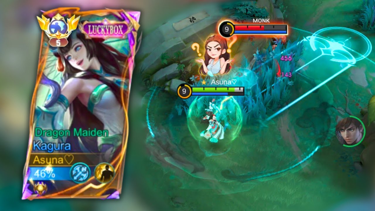 DRAGON MAIDEN KAGURA 2 EPIC MATCHES GAMEPLAY IN RANK ! MLBB