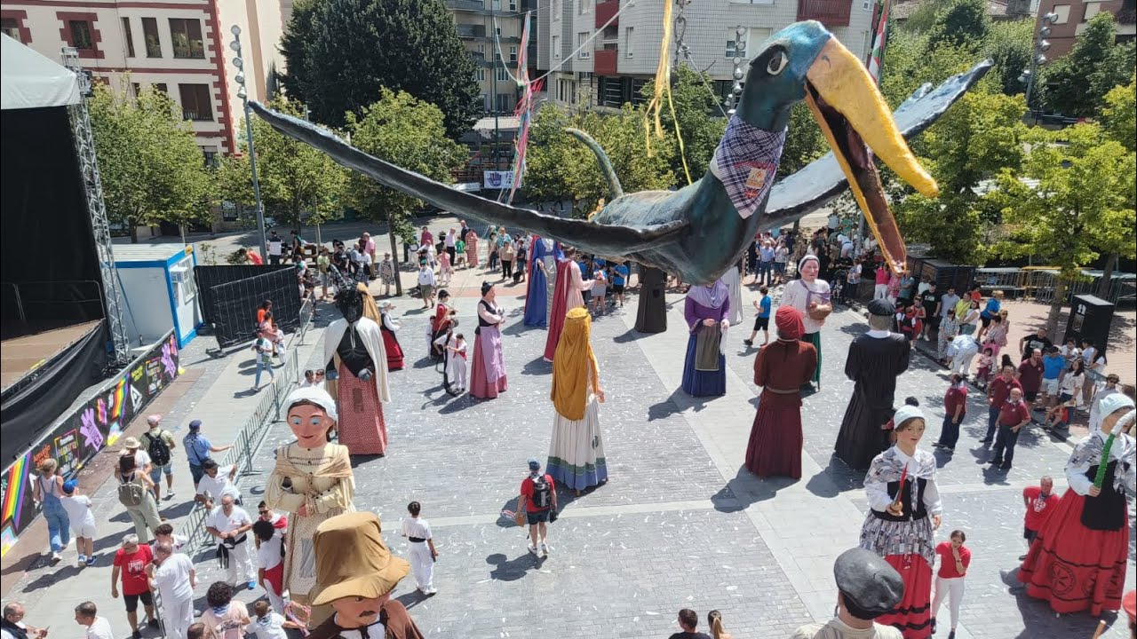 Concentración de gigantes en Amurrio 15/8/2024