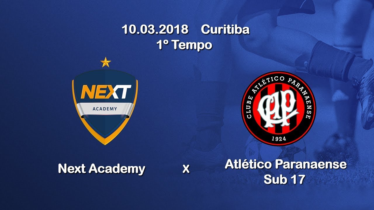 Curitiba - 10/03/18 - Amistoso - Next Academy x Atlético Paranaense Sub 17 - 1º Tempo (HD)