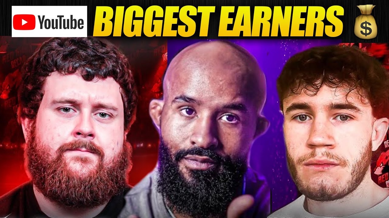 Who made the MOST💰 in 2025 on MMA Youtube?