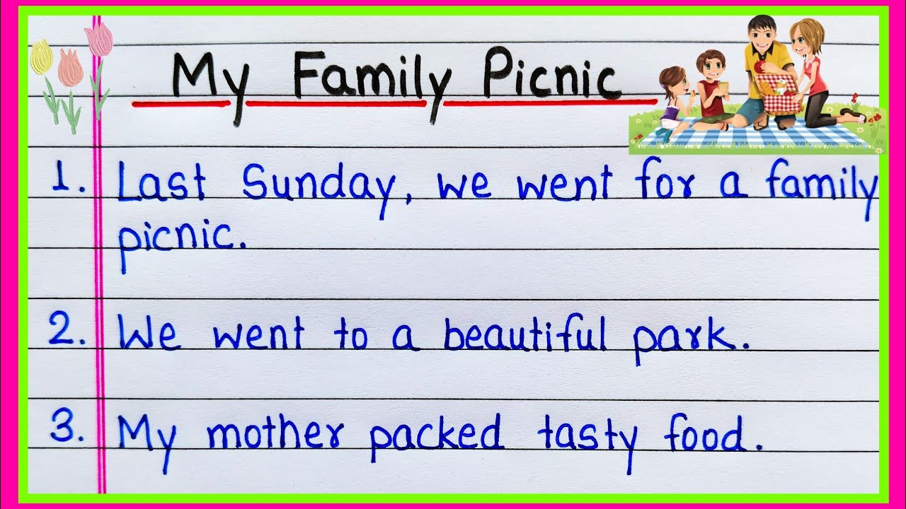 10 lines on My family picnic | Few lines on your family picnic | 10 lines on family picnic