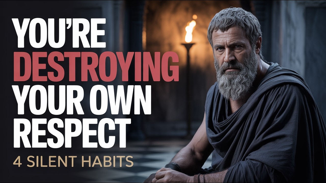 4 HABITS THAT DESTROY YOUR RESPECT | Stoicism | Stoic Wisdom