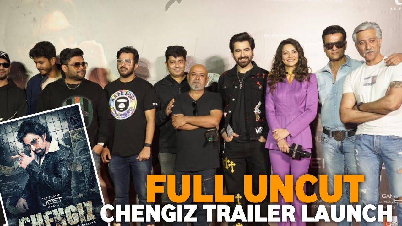 FULL UNCUT Chengiz Trailer Launch Event | Mumbai | Superstar Jeet, Susmita C, Rajesh G, #chengiz