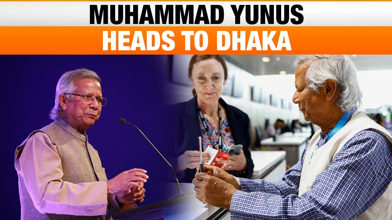 LIVE: Muhammad Yunus Heads to Dhaka as Chief Adviser of Bangladesh's Interim Government | News9