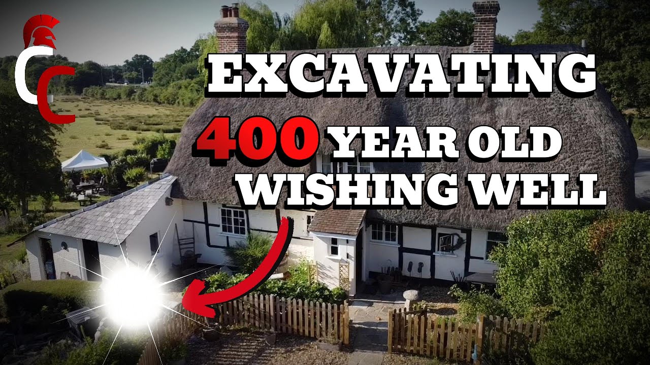 Excavating A 400 YEAR OLD Wishing Well For Hidden Treasures! | Metal Detecting UK | Crosby Collects