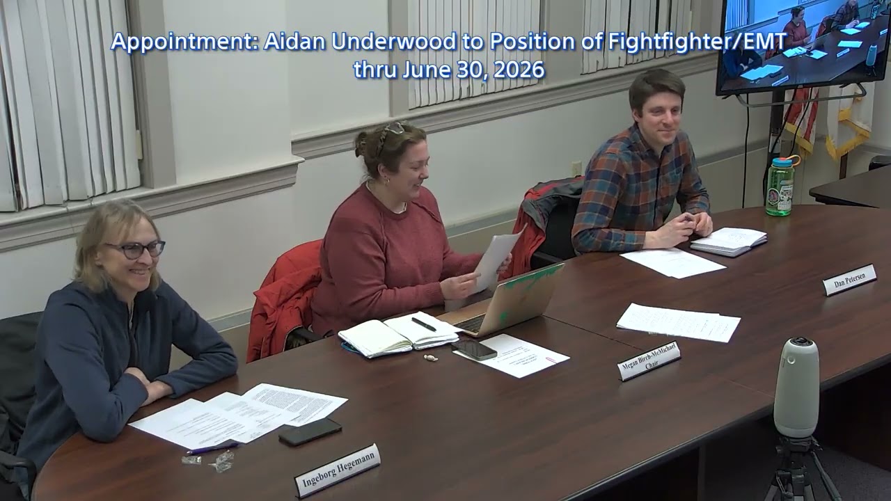 Stow Select Board Meeting 2-10-2026