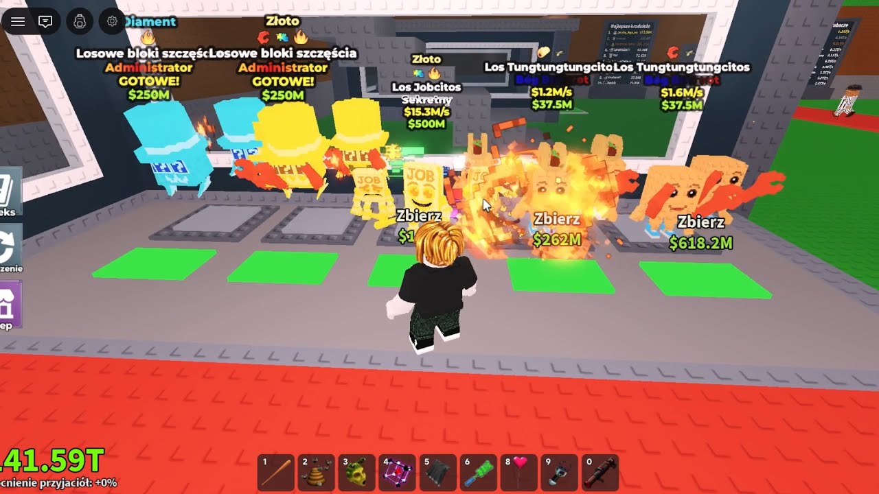 MÓJ DZIADEK OTWIERA LUCKY BLOCKI I TRAFIA TO! #37