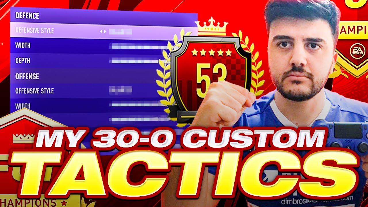 30-0 TOP 200 442 PRO CUSTOM TACTICS + INSTRUCTIONS - FIFA 21 Ultimate team