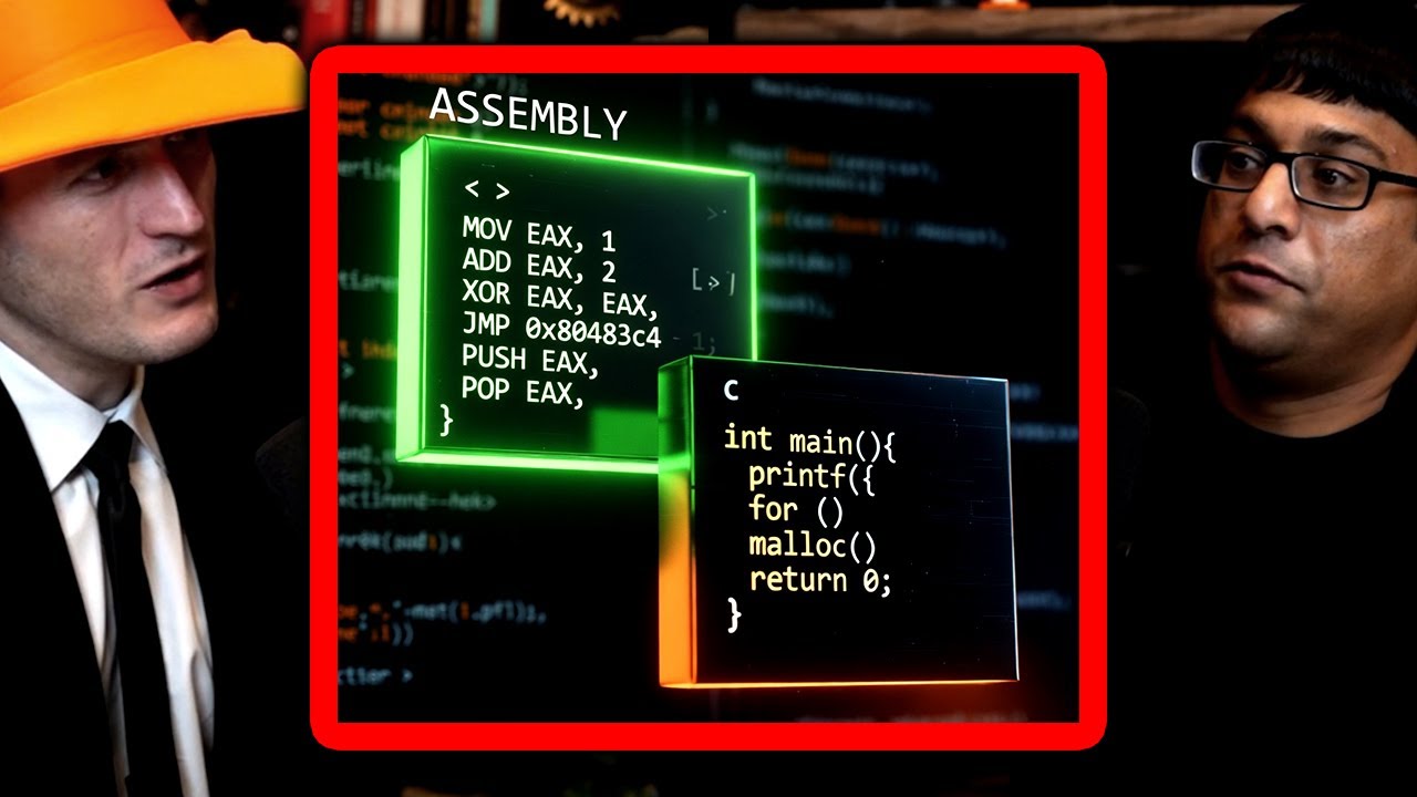 Shocking performance boost of assembly code: ~100x faster than C code | Lex Fridman Podcast