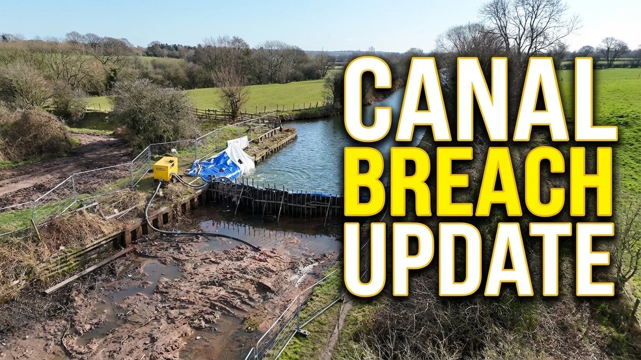 Update At The Abandoned Bridgewater Canal Breach