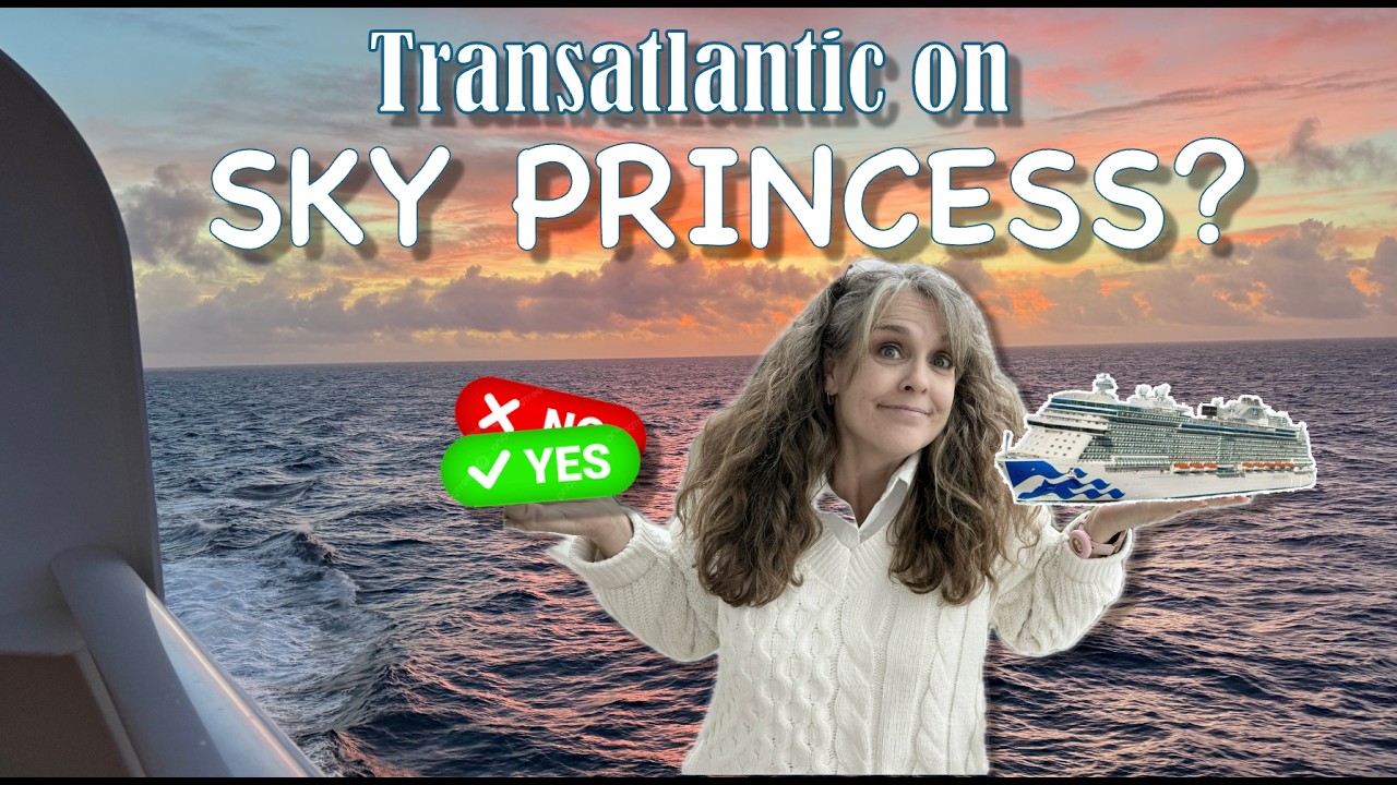 Сойдя с борта Sky Princess + Обзор корабля + Заключительные мысли после трансатлантического круиза