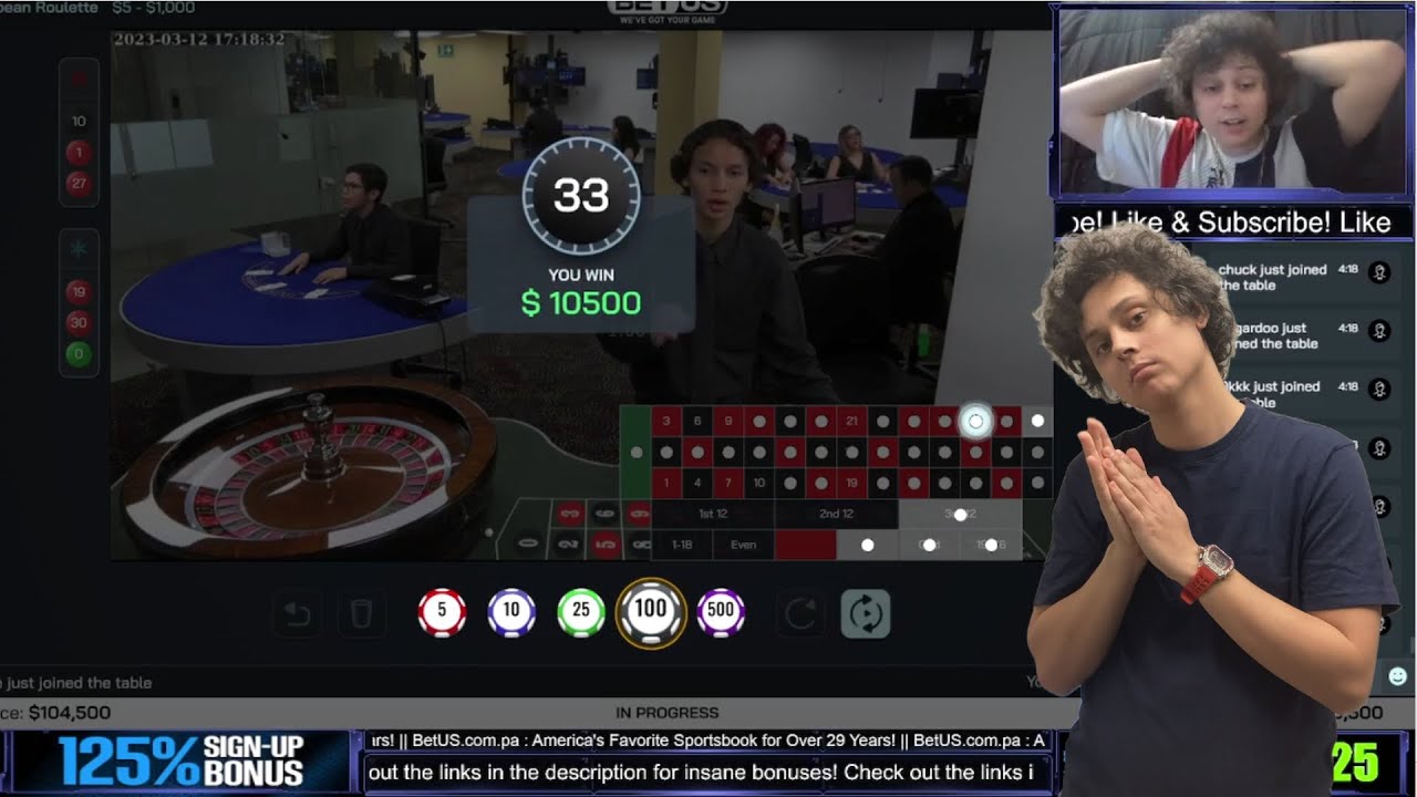 BetUS: Massive $6,000 USD Spin on Roulette (Real Money) || NOT CLICKBAIT || $10,500 Won