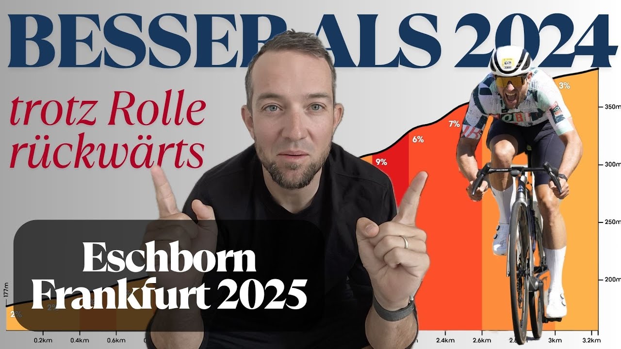 Rennstrategie verbessert aus Learnings in 2024 - Eschborn Frankfurt Jedermann Rennen