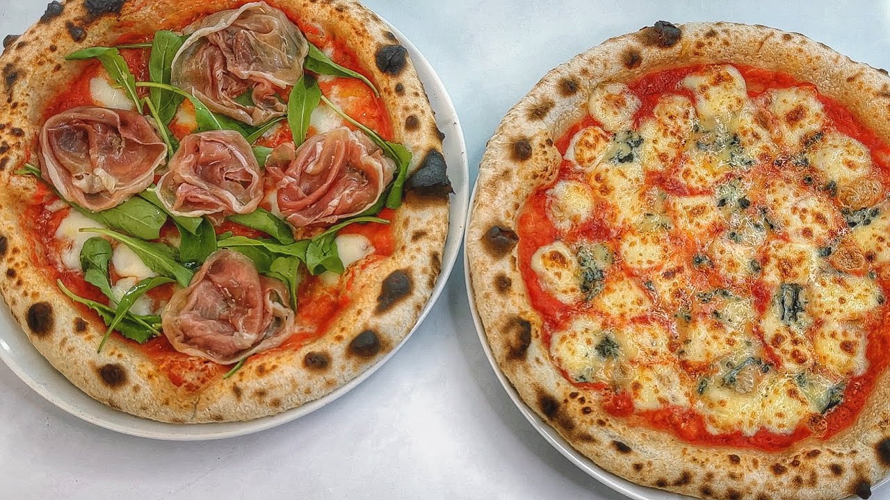 Pizza Napolitana de Longa Fermentação no Fornetto Slim