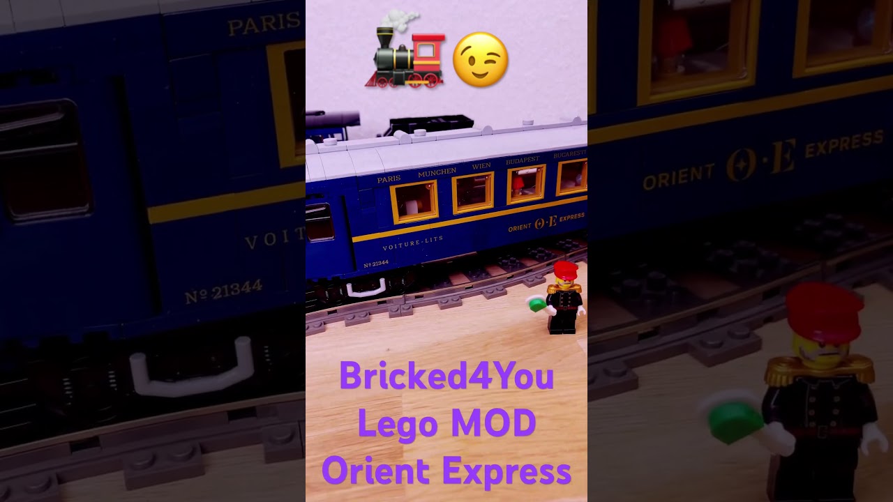 #Lego 21344 Orient Express Carriage MOD - Teaser