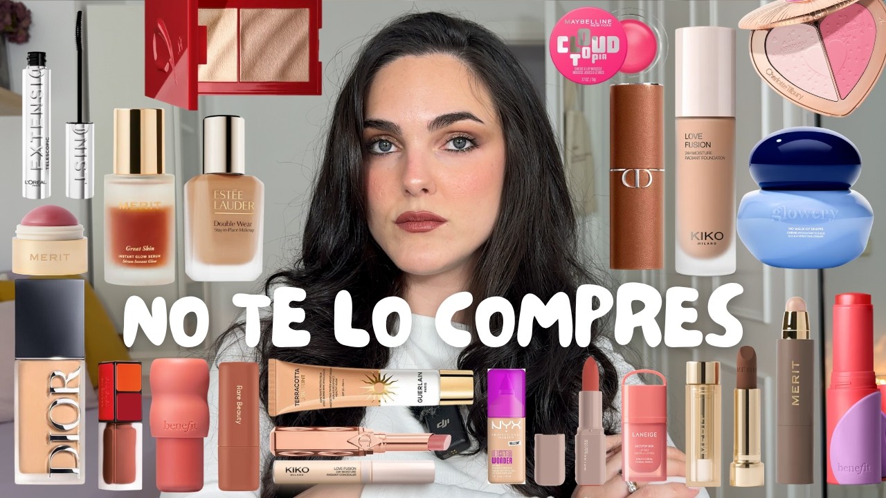 No gastes tu dinero | He probado 35 NOVEDADES de MAKEUP y SKINCARE para que t&uacute; no tengas que hacerlo