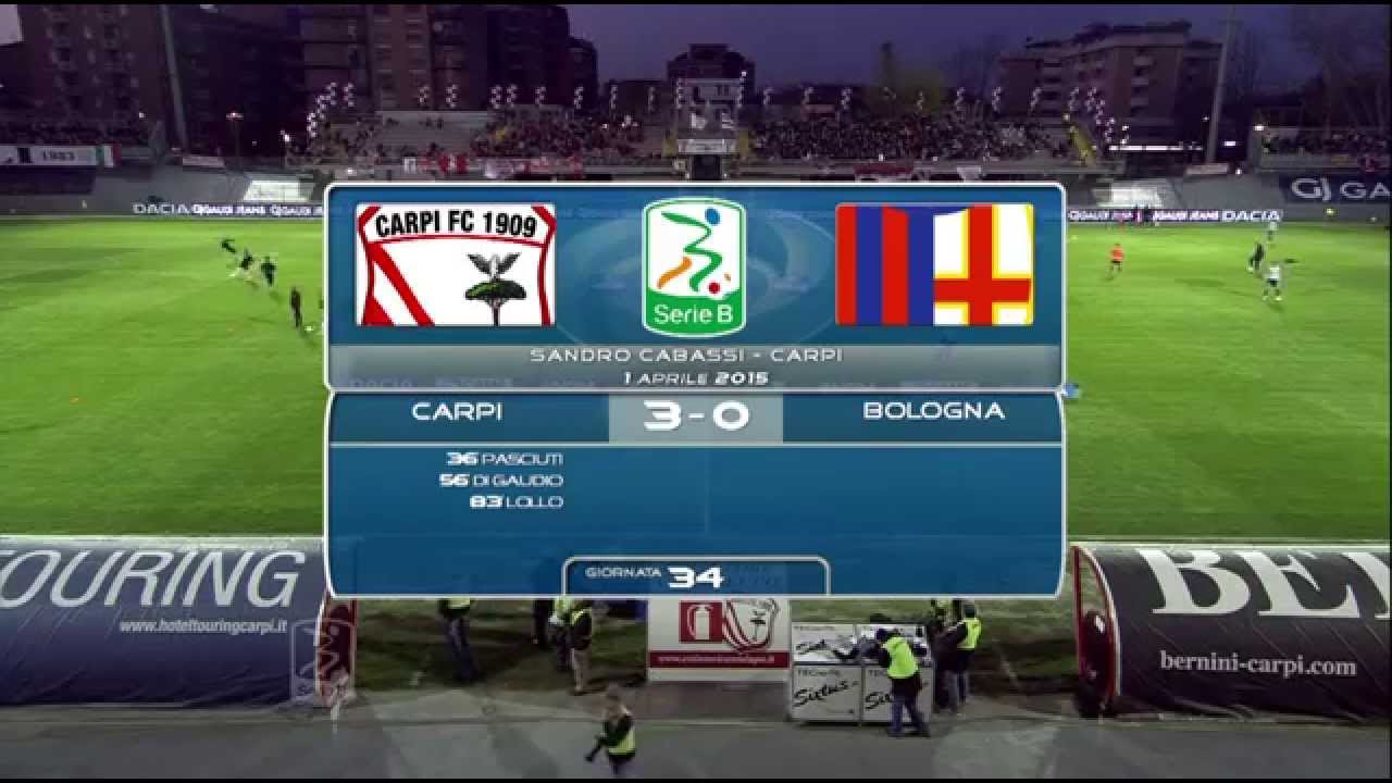 Carpi-Bologna 3-0