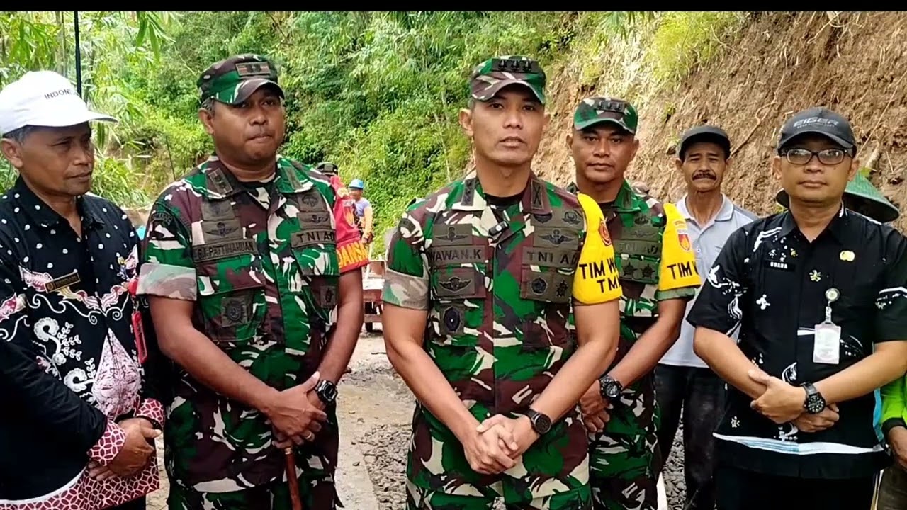 KUNJUNGAN TIM WASEV TMMD REGULER KE 127 KODIM 0728/WONOGIRI#tniad #tni 