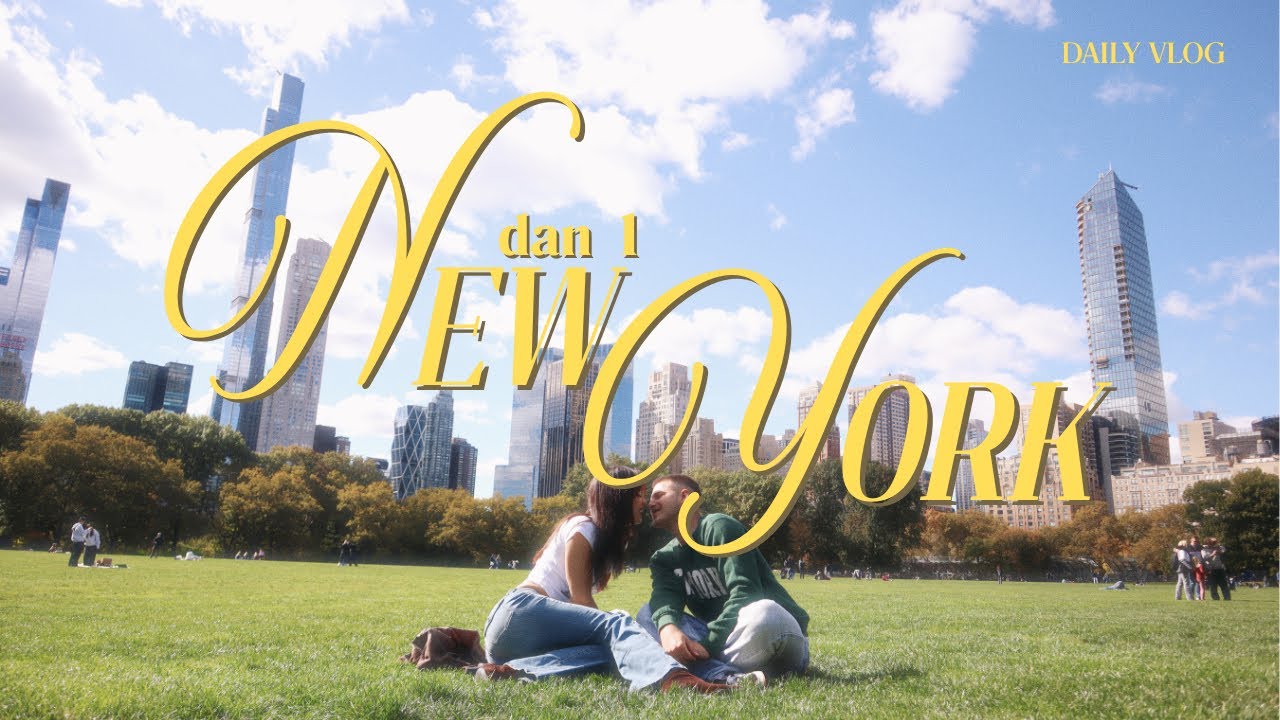 New York vlog 1🍎| Central park🍁, isprobavamo bagels 🥯, Brooklyn bridge💌