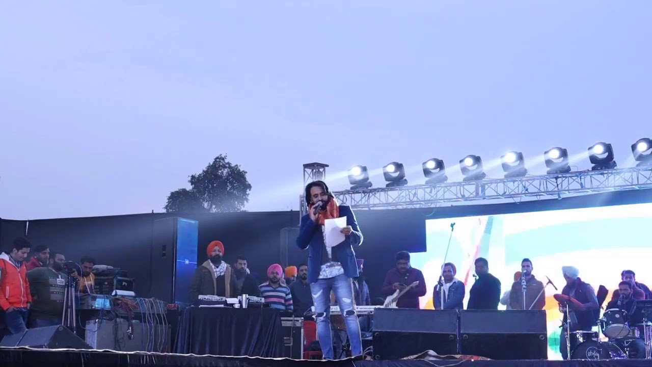 Babbu maan live concert  ropar 18 _1 -2020