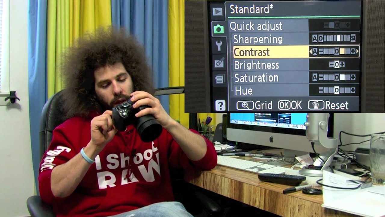 Nikon D3100 Setup