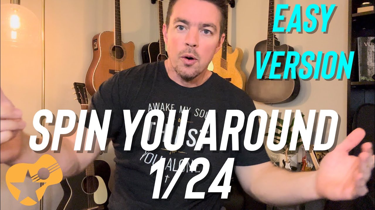 Spin You Around (1/24) | Morgan Wallen | Easy Beginner Guitar Version