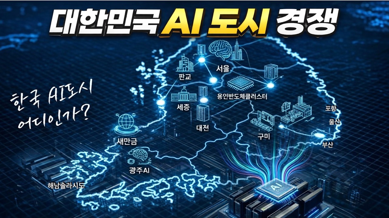 AI 도시 경쟁 | K - AI 시티는 어디일까?