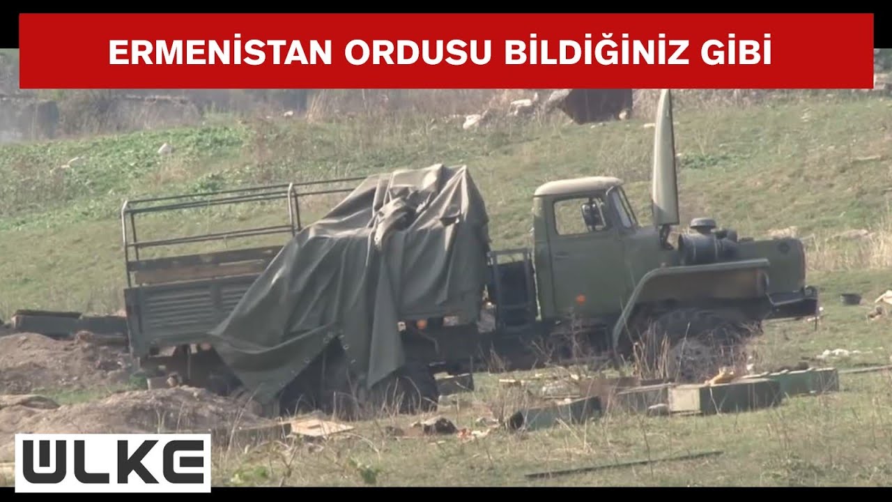 Ermenistan ordusu tank ve askeri araçlarını bırakarak kaçtı