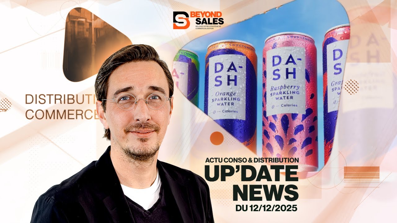 Dash Water aromatise les passions - actu conso du 12/12/2025